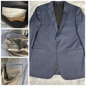 Jos. A. Bank Traveler Travel Tech Slim Fit Blue‎ Wool Blazer Mens 40 Long
